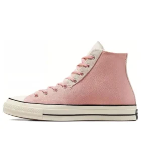 Chuck 70s High Top Mix Materials Shoes « Static Pink »