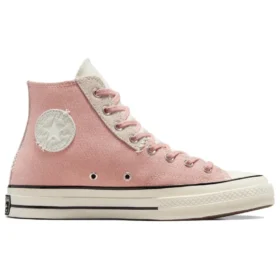 Chuck 70s High Top Mix Materials Shoes « Static Pink »