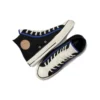 Chuck Taylor 70s High Top « Black Blue Flame »