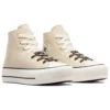 Chuck Taylor All Lift Toile et cuir « Beige Blanc »