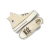 Chuck Taylor All Lift Toile et cuir « Beige Blanc »