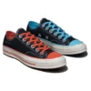 Chuck Taylor All Star 1970s Black « Blue Orange »