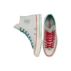 Chuck Taylor All Star 1970s « Blanc, bleu sarcelle et rouge »