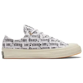 Chuck Taylor All Star 1970s « Blanc Noir Orange »
