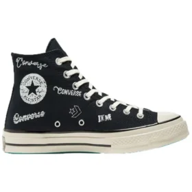 Chuck Taylor All Star 1970s Logo « Black White »