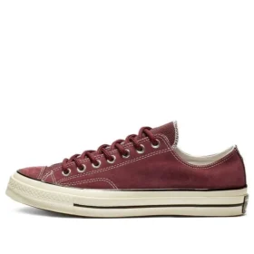 Chuck Taylor All Star 1970s Low « Burgundy Black Egret »