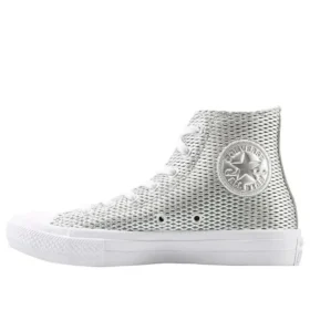 Chuck Taylor All Star 2 High « Perforated Metallic Silver »