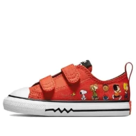 Chuck Taylor All Star 2V x Peanuts « Rouge Blanc Noir »