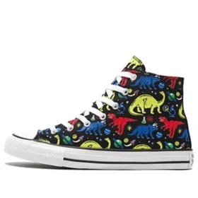 Chuck Taylor All Star Big Dinosaur Noir Multicolore