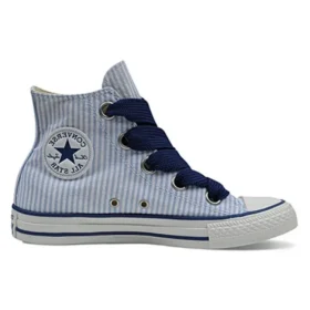 Chuck Taylor All Star Big Eyelet Seersucker « Blue »