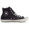 Chuck Taylor All Star « Black Leather Fur »
