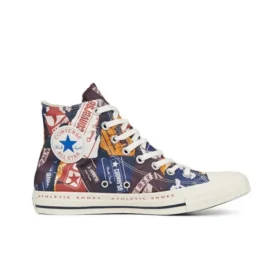 Chuck Taylor All Star Bold Branding High « Navy Multicolor »