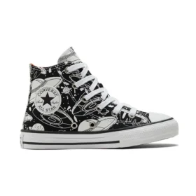 Chuck Taylor All Star Canvas K « Blanc Noir »