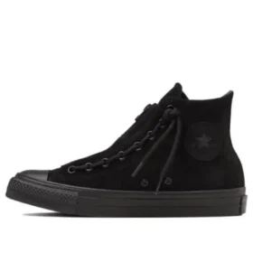 Chuck Taylor All Star Centerzip Suede High « Black Monochrome »