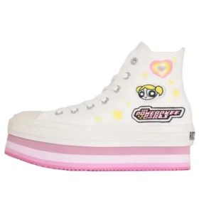 Chuck Taylor All Star Chunkyline Hi « The Powerpuff Girls White »