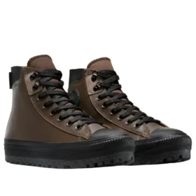 Chuck Taylor All Star City Trek Hautes en cuir imperméables « Grounded »