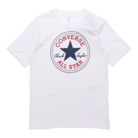 Chuck Taylor All Star Classic à col rond et manches courtes « Blanc »