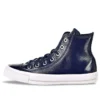 Chuck Taylor All Star Crinkled Patent Leather Hi « Midnight Navy »