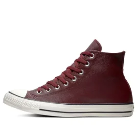 Chuck Taylor All Star Cuir Montant « Red White »
