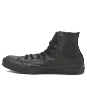 Chuck Taylor All Star Cuir Montante « Noir »