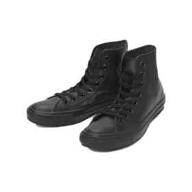Chuck Taylor All Star Cuir Montante « Noir »