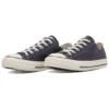 Chuck Taylor All Star Cuir vert olive Ox « Navy »