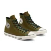 Chuck Taylor All Star Cuir vieilli « Vert Blanc »