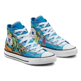 Chuck Taylor All Star « Dino&rsquo;s Beach Party High » Bleu
