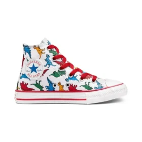 Chuck Taylor All Star Dinosaurs High Top « White Red »