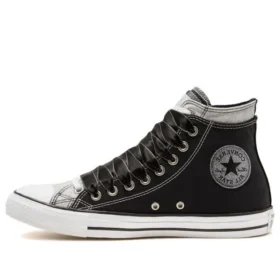 Chuck Taylor All Star Double Upper « Noir Argent »