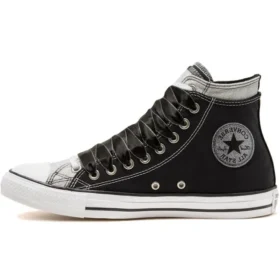 Chuck Taylor All Star Double Upper « Noir Argent »