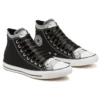 Chuck Taylor All Star Double Upper « Noir Argent »