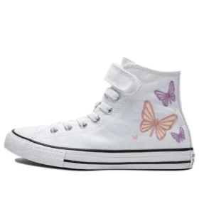 Chuck Taylor All Star Easy-On Butterflies « White Pink Phase Grape Fizz »