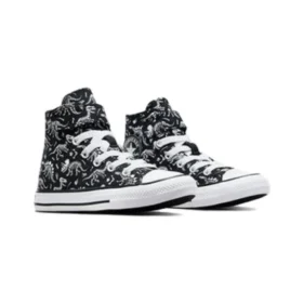 Chuck Taylor All Star Easy-On Dinosaur « Black White »