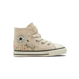 Chuck Taylor All Star Easy-On High « Embroidered Floral Print – Natural Ivory »