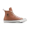 Chuck Taylor All Star en cuir avec doublure en fausse fourrure « Clay Pot »