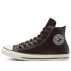 Chuck Taylor All Star en cuir vieilli « Brown White »