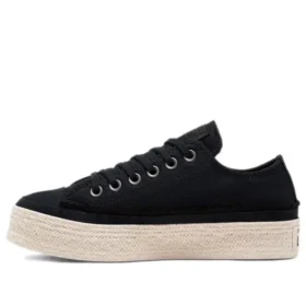 Chuck Taylor All Star Espadrille Low « Trail to Cove – Black »