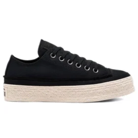 Chuck Taylor All Star Espadrille Low « Trail to Cove – Black »