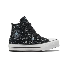 Chuck Taylor All Star Eva Lift « Noir Bleu Blanc »