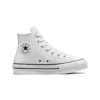 Chuck Taylor All Star EVA Lift Platform Leather High Top « White »