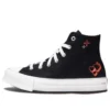 Chuck Taylor All Star EVA Lift Platform Y2K Heart High Top « Noir »