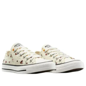 Chuck Taylor All Star Floral « Egret Sport Berry »
