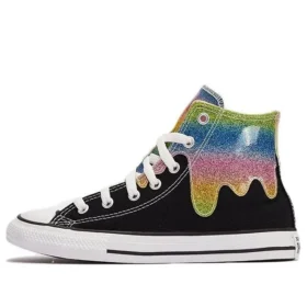 Chuck Taylor All Star Glitter Drip « Black Pink »