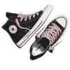Chuck Taylor All Star Hearts « Noir Vintage Blanc »