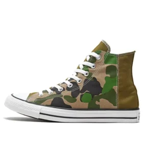 Chuck Taylor All Star Hi « Half Green Camo »