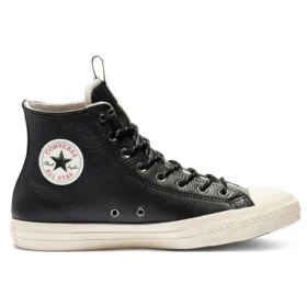 Chuck Taylor All Star Hi Leather « Black »