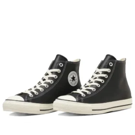 Chuck Taylor All Star HI Leather « Black White »