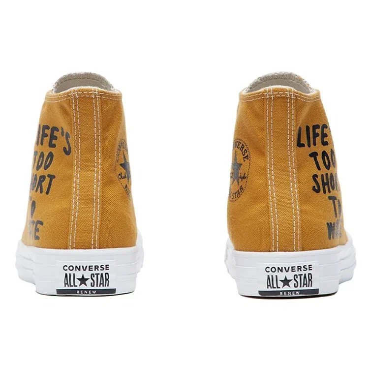 Chuck Taylor All Star Hi Renew « Life’s Too Short To Waste » Chuck Taylor All Star Hi Renew « Life’s Too Short To Waste »
