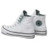 Chuck Taylor All Star Hi Stitched Patch « White »